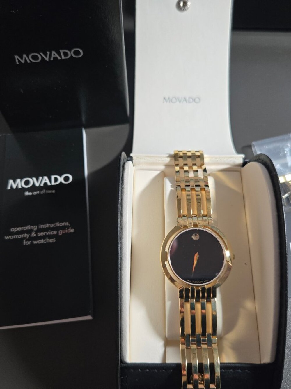 Movado Esperanza Gold Quartz Watch